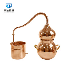 5L Rose water distiller stove/ induction cooker used herb essential oil distiller mini red copper essential oil distiller